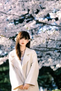 Spring Muse: Elegant Minimalism Amidst the Ethereal Cherry Blossom Bloom - image 10