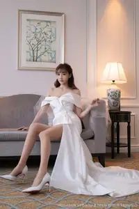 Lu Xuan Xuan (No.10535) Shines: XiuRen's Pristine Bridal Beauty - image 26