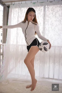 IESS Puhui Set 235: Model Jiu Mei in Happy Playing with Ball - image 9