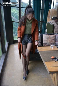 IESS Puhui Collection No. 165: Jingjing in Black Stockings and Lemon Peel - image 12