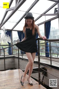 Elegant Jingjing in Mini Skirt and Nude Stockings - IESS Sixiangjia 164 Photography Collection - image 80