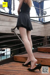 Elegant Jingjing in Mini Skirt and Nude Stockings - IESS Sixiangjia 164 Photography Collection - image 64