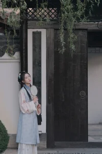 Captivating Visuals: YiTuYu Art Language Vol.4983 Showcasing the Grace of Zhao Min - image 2