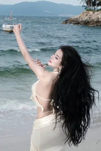 Vo Ngoc Tran Beach Style: Exploring the Hottest Trends from Saigon’s Premier Influencer - image 6