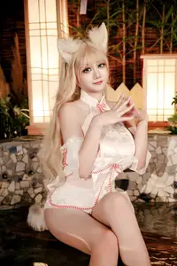 Coser A Xue Xue: Onsen Fox Cosplay – Alluring Mystical Beauty, HD Wallpaper Ready - image 6
