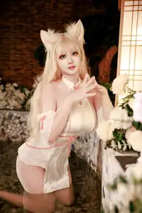 Coser A Xue Xue: Onsen Fox Cosplay – Alluring Mystical Beauty, HD Wallpaper Ready - image 9
