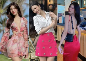 Tuong San's Pink Fashion Evolution: From Barbiecore Chic to Elegant Sophistication - image 6