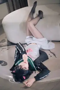 Coser Shuang Mu Fu Su Embodies Kaho Hinoyama: A Playful & Charming Angelic Cat Girl [35P] - image 6