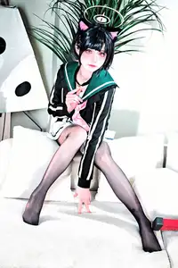 Coser Shuang Mu Fu Su Embodies Kaho Hinoyama: A Playful & Charming Angelic Cat Girl [35P] - image 3