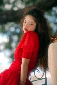 Elegant Red Dress Fashion Series - YiTuYu Art Language Vol.9294 featuring Model Rou Rou Xian Tuan Zi - image 6
