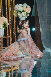 Exquisite Beauty in YiTuYu Art Language Vol.4483: Featuring Huang Shu Qi_suki - image 2