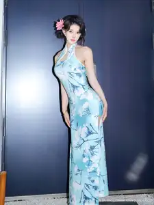 XiuRen No.10594: Li Shuang Er's Graceful Charm in a Modern Cheongsam, Captivating Asian Beauty. - image 44