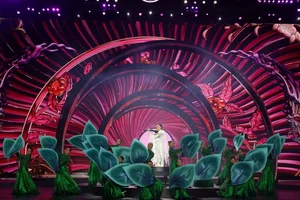 Elegant Evening Gowns: Top 15 Finalists Shine at the Miss Vietnam Beauty Pageant Gallery - image 10