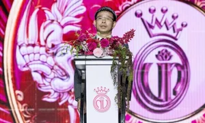 Elegant Evening Gowns: Top 15 Finalists Shine at the Miss Vietnam Beauty Pageant Gallery - image 3