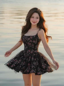 Influencer Han Hang Returns with a Bold New Look Following Her Marriage - image 3