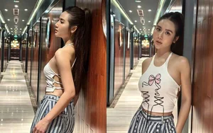 Huyen Lizzie Showcases Stunning Curves in New High-Fashion Swimwear Gallery - image 2
