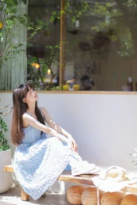 Elegant Japanese Aesthetic Photography: YiTuYu Art Language Vol.9124 Featuring Model Bo Luo You Dian Tian – Soft Portrait Inspiration and Timeless Style - image 24