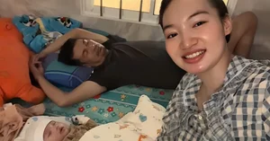 Actor Tiet Cuong’s Wife Shares Postpartum Journey and Radiant New Look - image 0