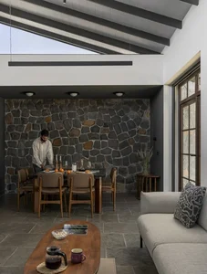 Embracing Raw Elegance: The Rise of Rustic Stone Walls in Modern Nature-Inspired Home Design - image 4