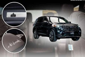 Exclusive Look at the One-Off 2026 Ford Explorer Platinum AWD Custom Built for Pope Leo XIV by Ford CEO Jim Farley - image 6