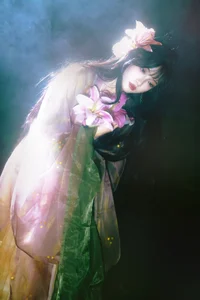 YiTuYu Art Language Vol.10249 Tao Chi: A Captivating 17-Photo Portrait Collection for Digital Art and Photography Enthusiasts - image 10