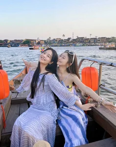 Chi Pu and Chinese Star Explore Hoi An and the Golden Bridge - image 0