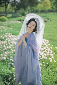 Art Language Vol.6829 by YiTuYu Featuring Model Ling Zi Xi - image 2