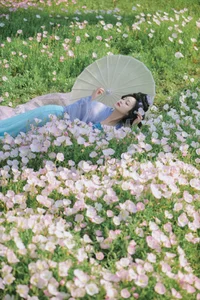 Art Language Vol.6829 by YiTuYu Featuring Model Ling Zi Xi - image 8