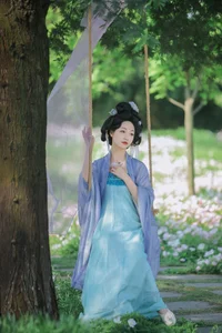 Art Language Vol.6829 by YiTuYu Featuring Model Ling Zi Xi - image 19
