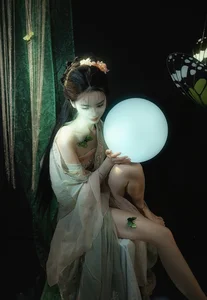 Butterfly Fairy Art Photography by Lu Ban Xian Er - image 9