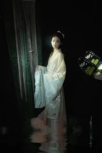 Butterfly Fairy Art Photography by Lu Ban Xian Er - image 3