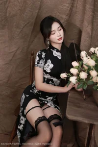 Timeless Elegance: Reimagining Modern Qipao and Black Silk Aesthetics with Nan Qiao - image 30