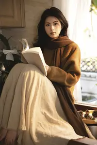Dan Dan's Serene Autumn Afternoon in a Cozy Kitchen YiTuYu Vol8785 - image 3