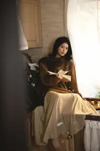 Dan Dan's Serene Autumn Afternoon in a Cozy Kitchen YiTuYu Vol8785 - image 13