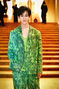 Asian Male Stars Steal the Spotlight with High-Fashion Style at Paris Fashion Week - image 9
