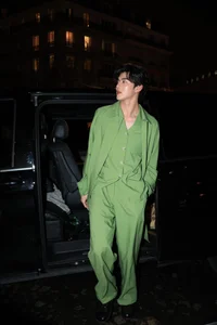 Asian Male Stars Steal the Spotlight with High-Fashion Style at Paris Fashion Week - image 2