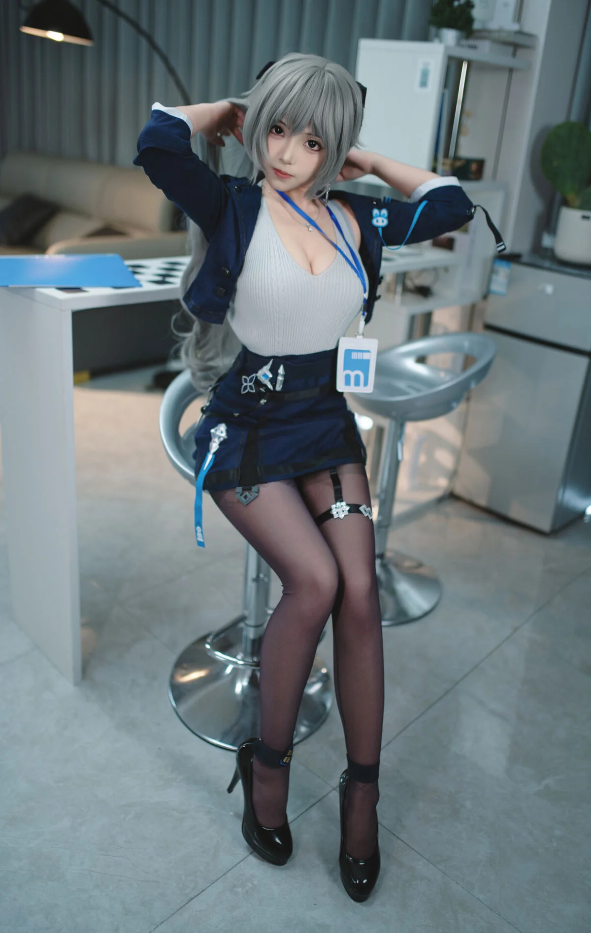 Bangni Cosplay Bronya Honkai Series Photo and Video Set