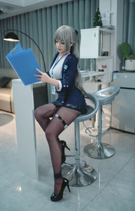 Bangni Cosplay Bronya Honkai Series Photo and Video Set - image 9