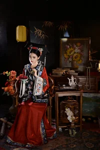 Elegant Portraiture: YiTuYu Art Language Vol.5758 Featuring the Captivating Nan Zhi in Yellow - image 4