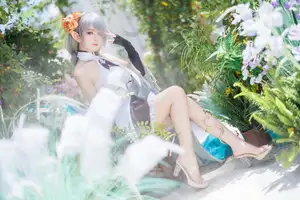 Coser Feng Jiang Jiang V as Aifoshen: Ethereal Beauty in a Natural Fantasy Setting - image 6