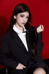 YiTuYu Art Language Vol.7626 Ke Ai Ya Ya Zi: Playful Elegance Captured - image 9