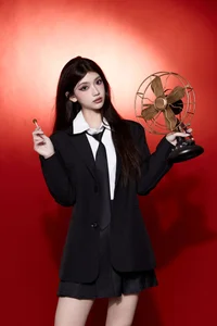 YiTuYu Art Language Vol.7626 Ke Ai Ya Ya Zi: Playful Elegance Captured - image 3