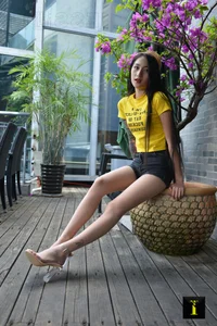 IESS Puhui Collection 113: Xiao Xiao in Classic Nude Silk Hosiery - image 29