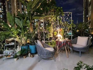 Elegant 148m2 Apartment in Ho Chi Minh City Featuring a Stunning Relaxing Garden Balcony - image 14