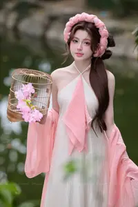 Graceful Vietnamese Beauty: A Modern Traditional Muse in a Serene Setting - image 12