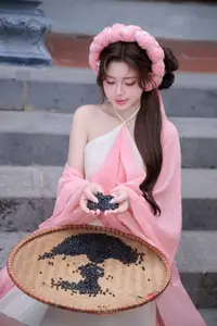 Graceful Vietnamese Beauty: A Modern Traditional Muse in a Serene Setting - image 9