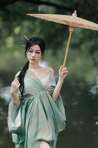 YiTuYu Art Language Vol.7786 Featuring Model Da Xi Dacy - image 2