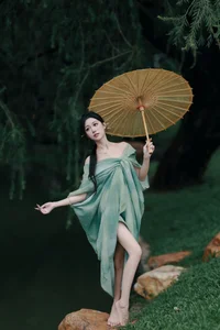 YiTuYu Art Language Vol.7786 Featuring Model Da Xi Dacy - image 1