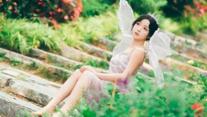 YiTuYu Art Language Vol.5675: Featuring the Elegant Min Zui Xiao Mo Xuan Portrait Collection - image 22