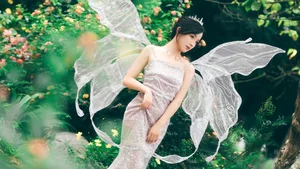 YiTuYu Art Language Vol.5675: Featuring the Elegant Min Zui Xiao Mo Xuan Portrait Collection - image 3